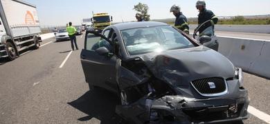 Accidente mltiple en Puerto Real