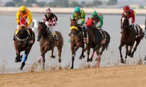 El calor, protagonista del ltimo da de carreras