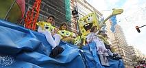 Los fuegos artificiales ponen el broche final a la Cabalgata