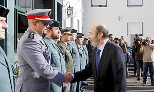 Rubalcaba garantiza la seguridad de los espaoles en Tnez