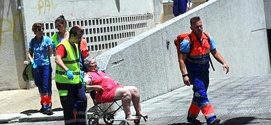 Desalojada una anciana de 80 aos al incendiarse su vivienda