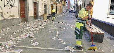 Los trabajadores desconvocan la huelga de la limpieza