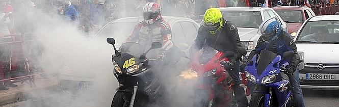 Las motos arrancan tarde en El Puerto y en Jerez en el Gran Premio de Motociclimo