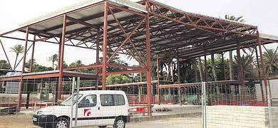 Detenido en la obra del Teatro Pemn cuando trataba de sustraer cables del tendido elctrico