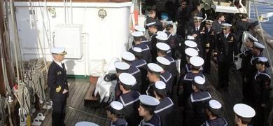 El buque Elcano llega hoy a Ferrol y maana por la tarde zarpar rumbo a Cdiz