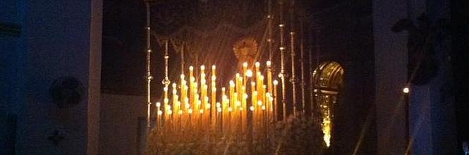 La lluvia frustra por tercer ao la jornada del Viernes Santo en Cdiz