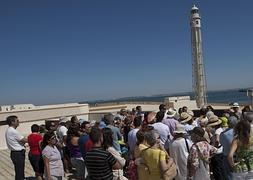 El Castillo de San Sebastin recibe 6.500 visitas en slo diez das