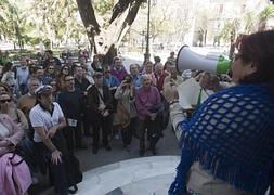 La marcha ciudadana por Quiones recorre Cdiz