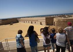 Casi 90.000 visitas al Castillo de San Sebastin desde marzo