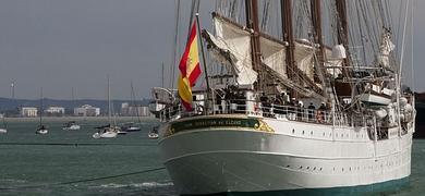 El Juan Sebastin de Elcano partir el prximo lunes de Melilla hacia Cdiz