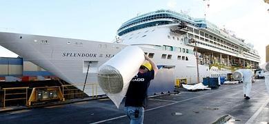 Crucero reparado por Navantia