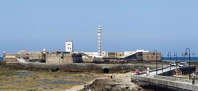 faro del castillo de San Sebastin