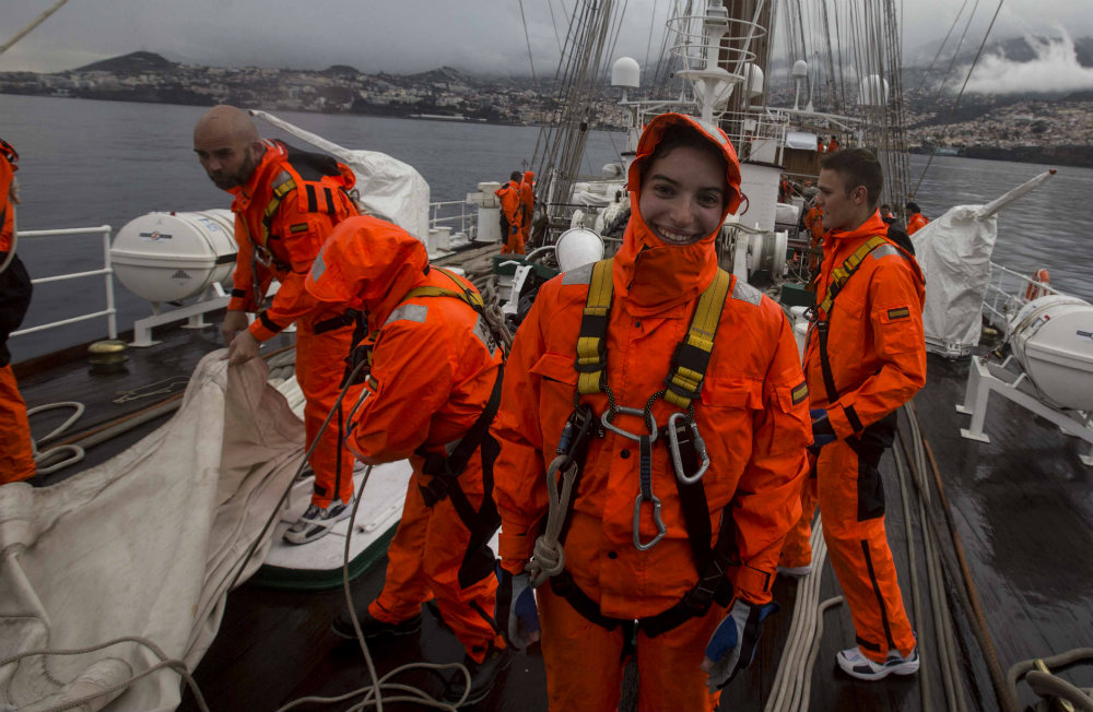 La gallega Carmen Názara en Elcano