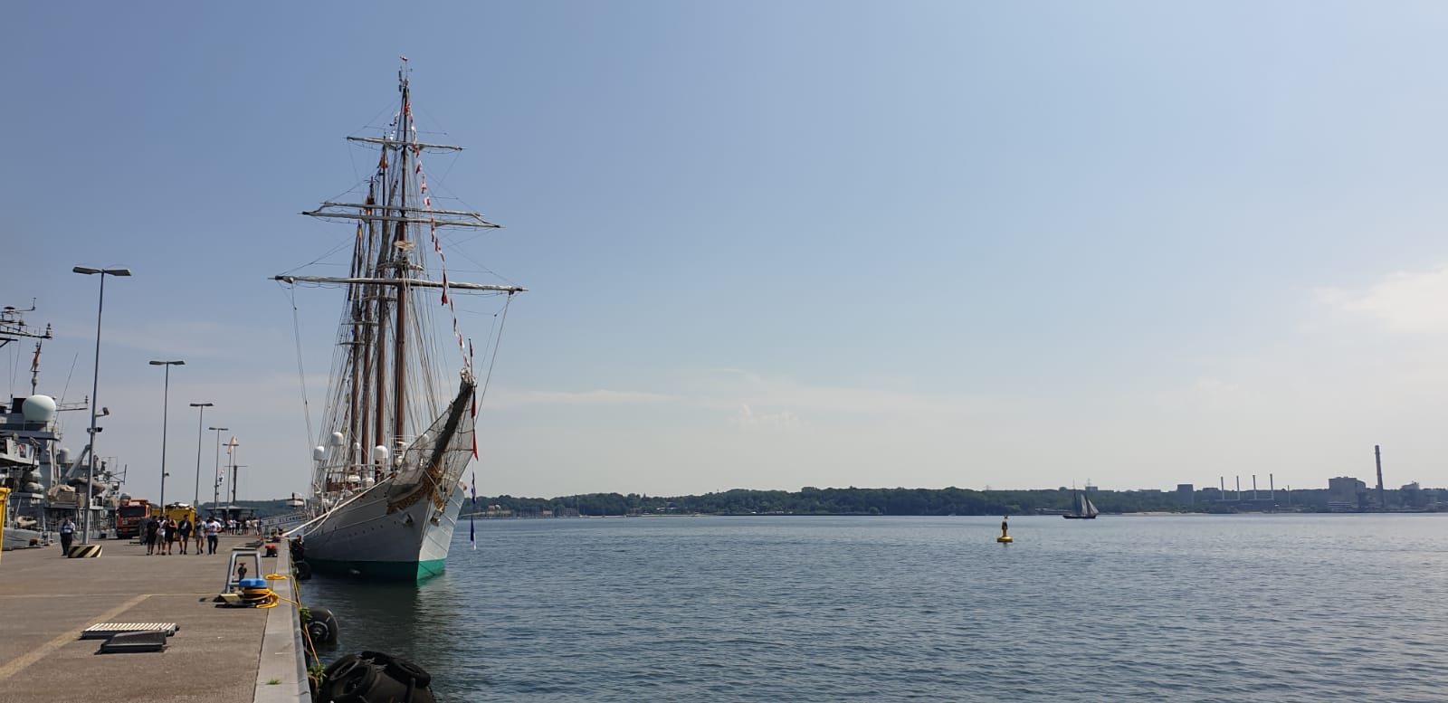 Última parada del Juan Sebastián de Elcano antes de volver a España