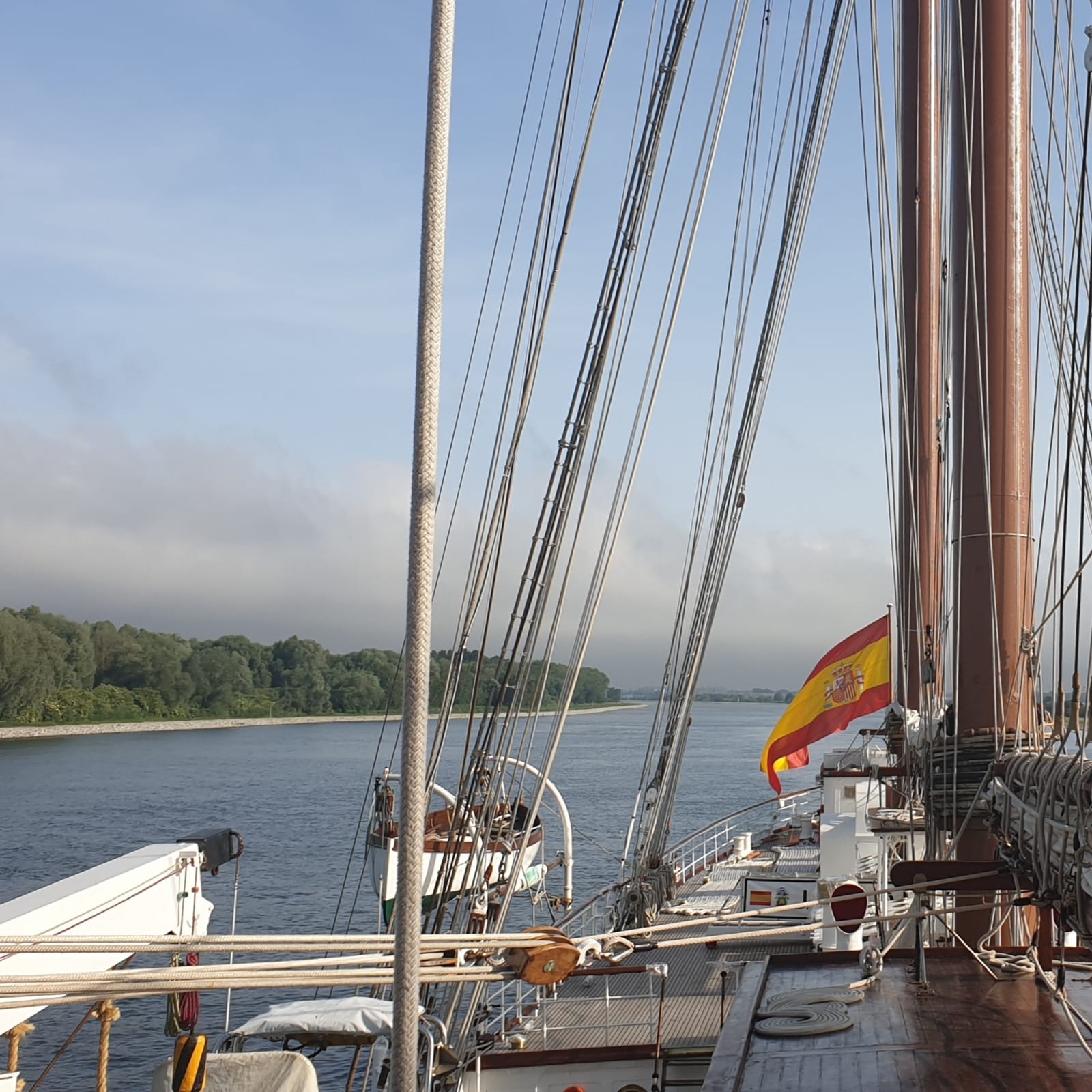 El Elcano visita Polonia por primera vez